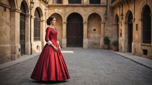 L'élégance intemporelle de la robe espagnole