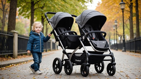 Découvrez les poussettes 3-en-1 trio en promotion aujourd'hui